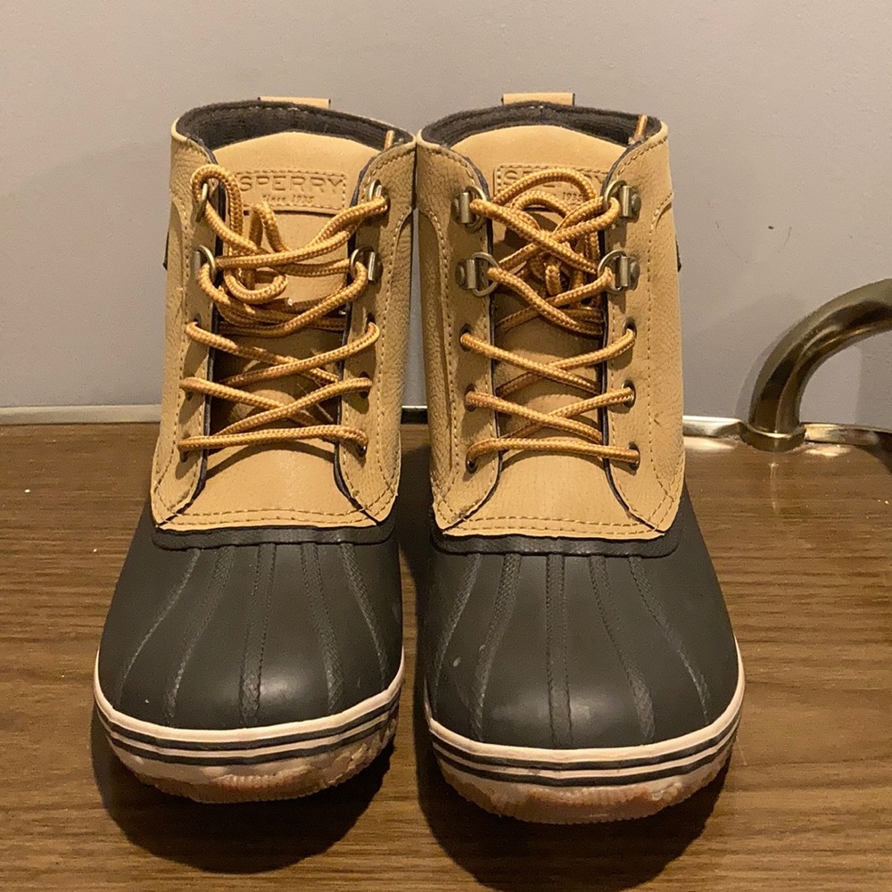 Boys Sperry Bowline Boots 4M